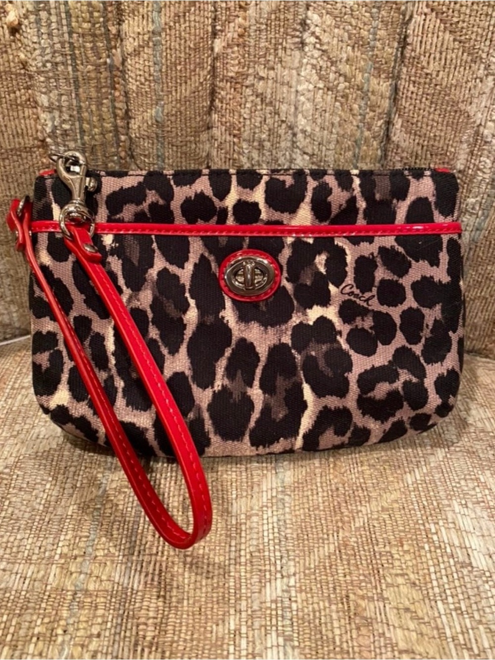 Vintage Coach Wristlet